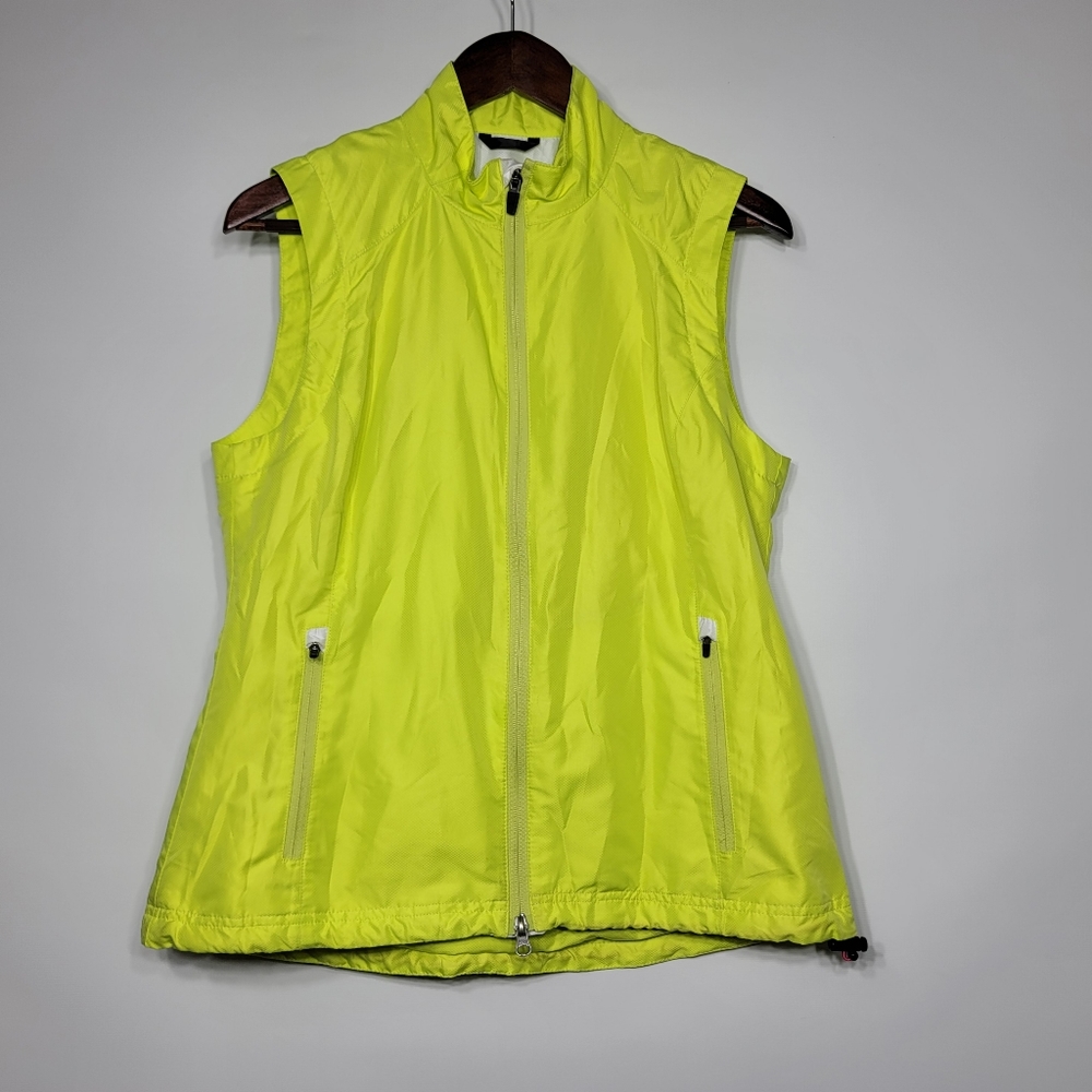 Zero restrictions Women's size medium vest Yellow tour series